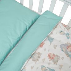 Змінна постіль 3 ел Twins Comfort line 3054-C-14, Динозаврик, ментол